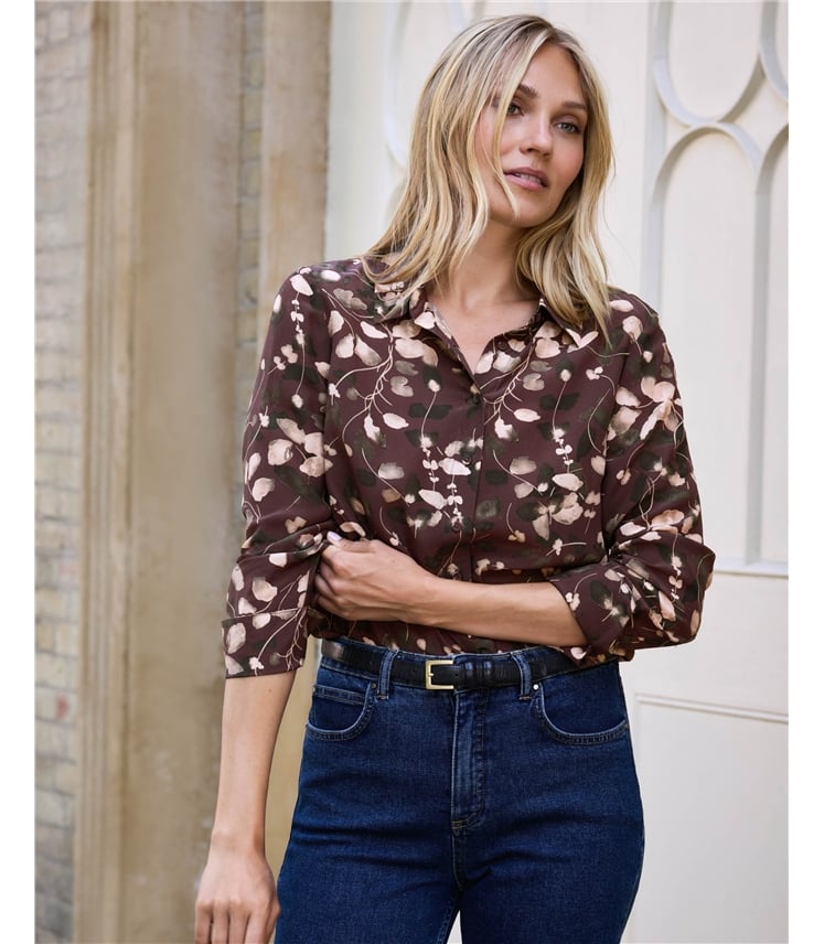 Pure Washed Silk Shirt