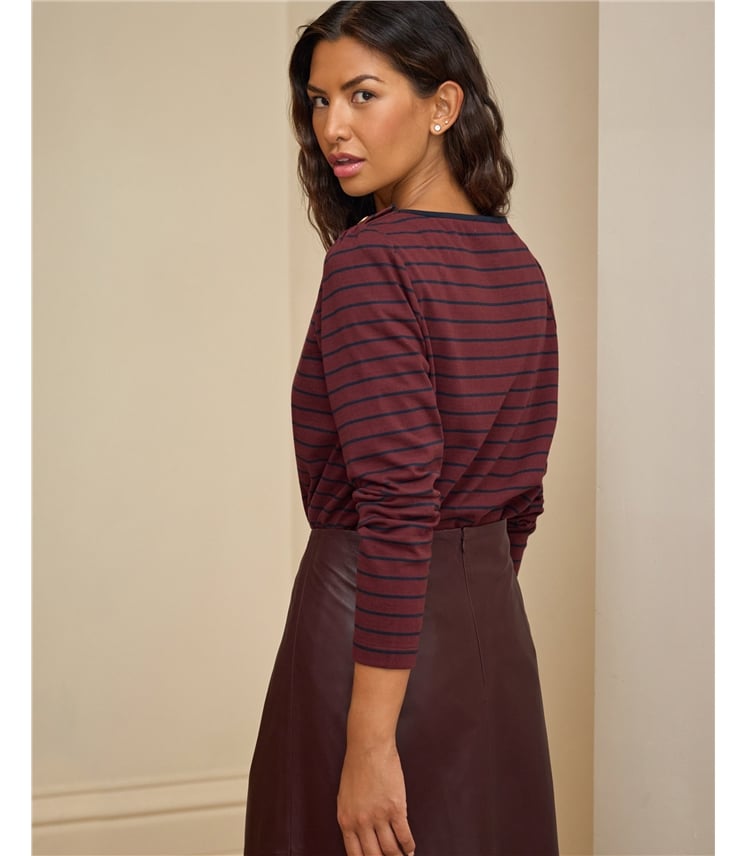 Button Long Sleeve Tee