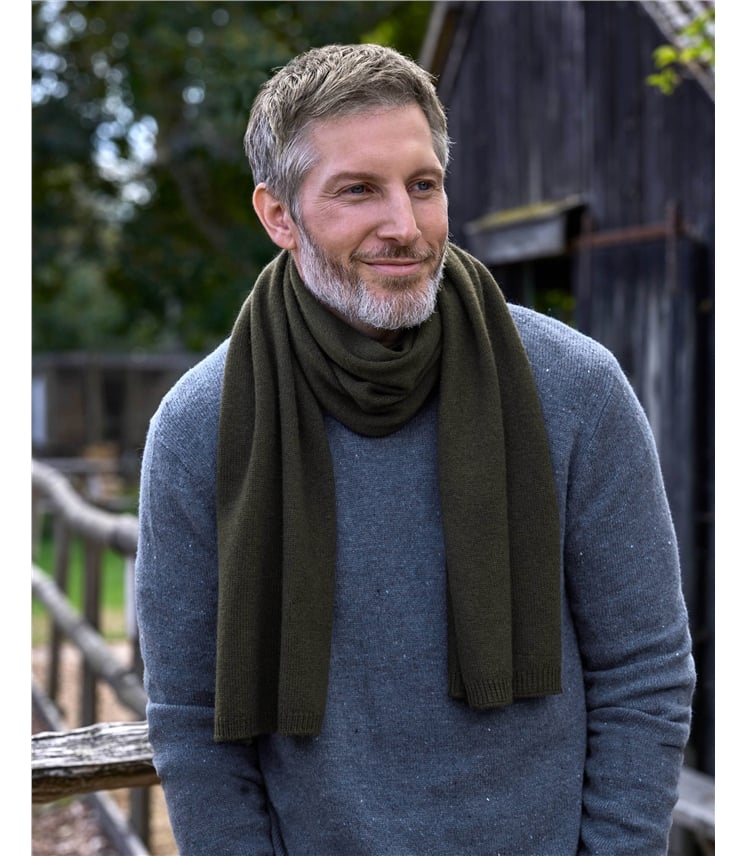 Echarpe Cashmere Merino pour homme