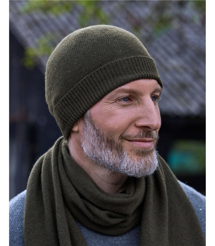 Chapeau Cashmere Merino pour homme