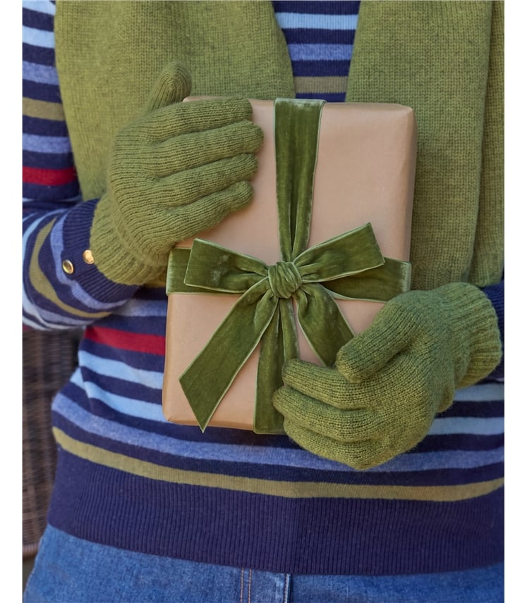 Handschuhe aus Lammwolle für Damen