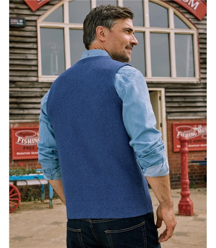 Organic Cotton Cashmere Waistcoat