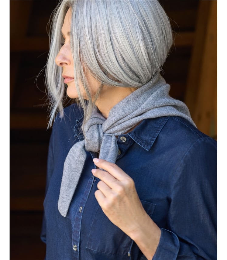 Lambswool Neckerchief Scarf
