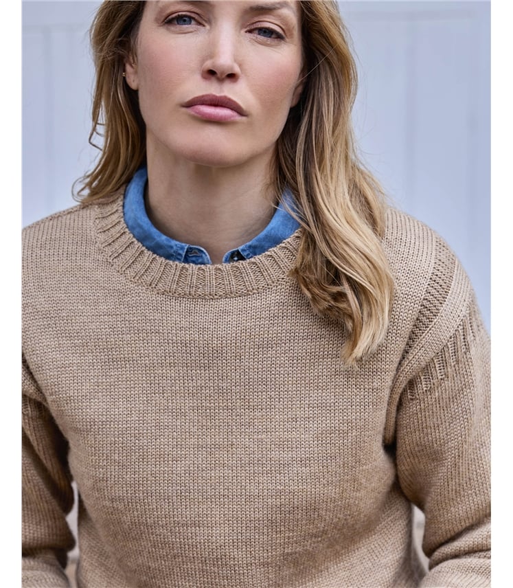 100% Pure Wool Guernsey Jumper
