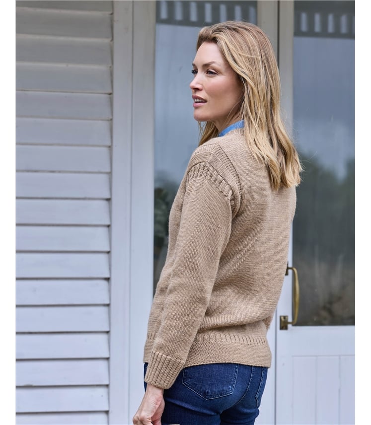 100% Pure Wool Guernsey Jumper