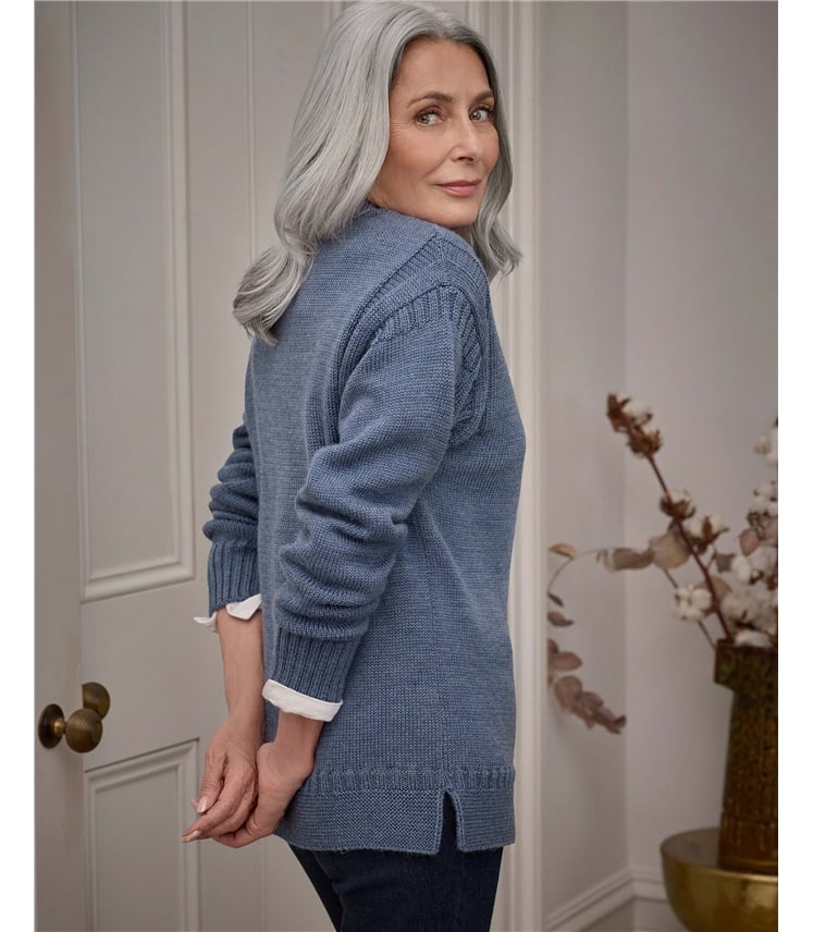 100% Pure Wool Guernsey Jumper