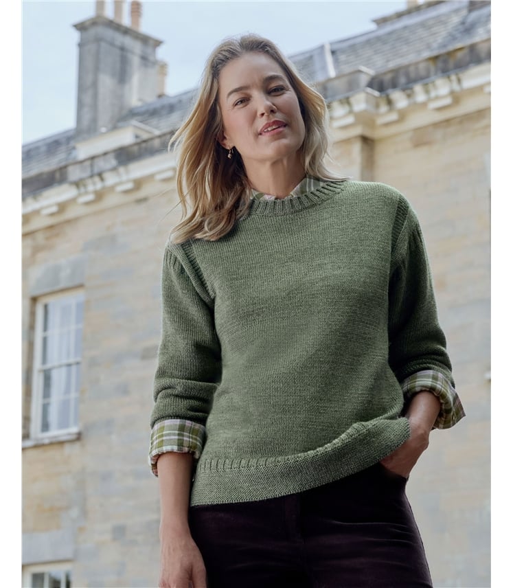 100% Pure Wool Guernsey Jumper