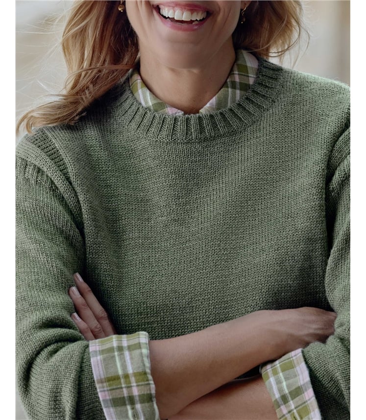 100% Pure Wool Guernsey Jumper
