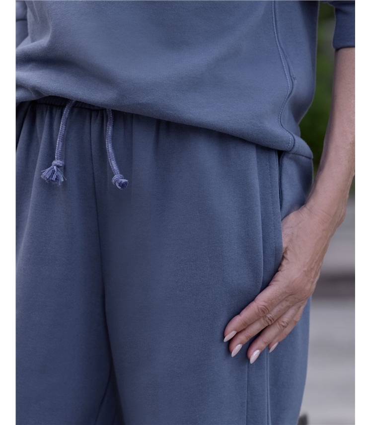 Gower Seam Detail Wide Joggers