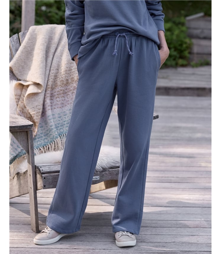 Gower Seam Detail Wide Joggers