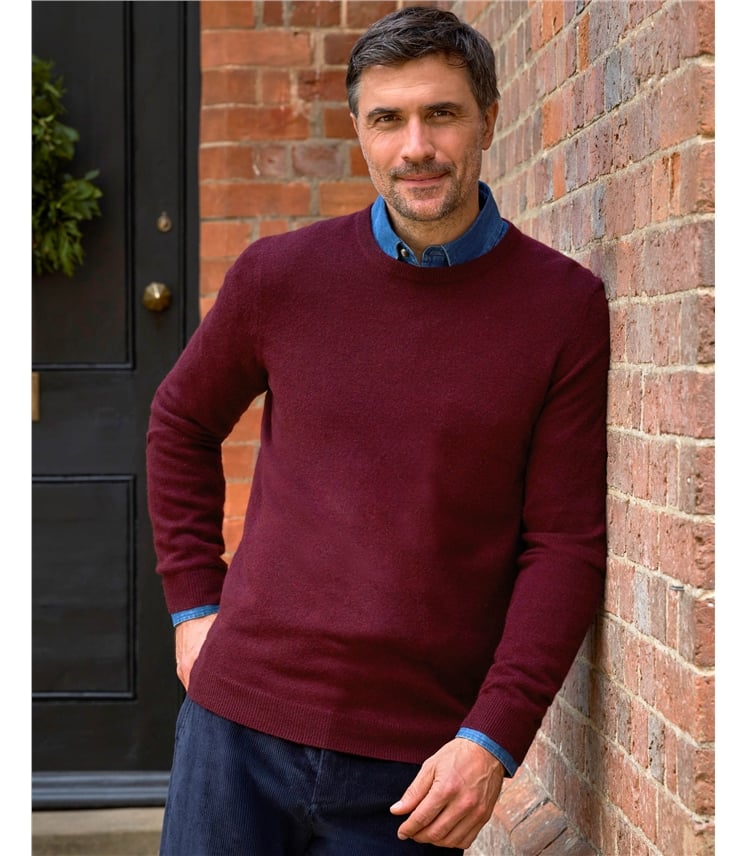 Pure Cashmere Crew Neck Jumper
