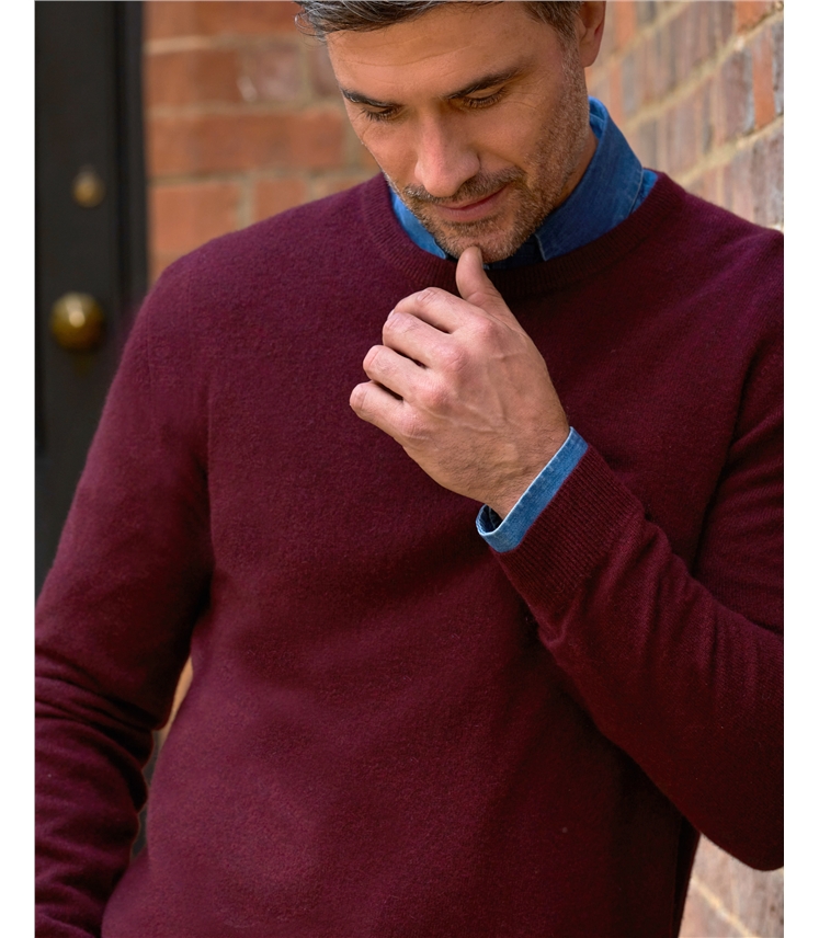 Pure Cashmere Crew Neck Jumper