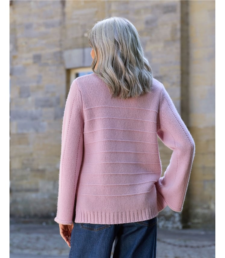 Wide Sleeve Longline Jumper
