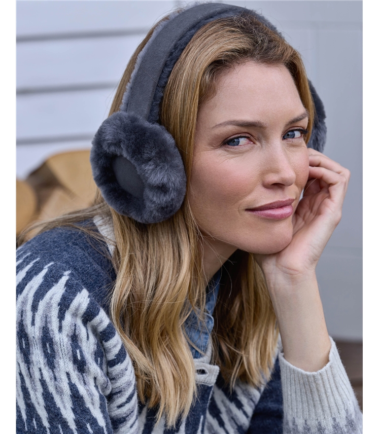 Womens Sheepskin Earmuffs
