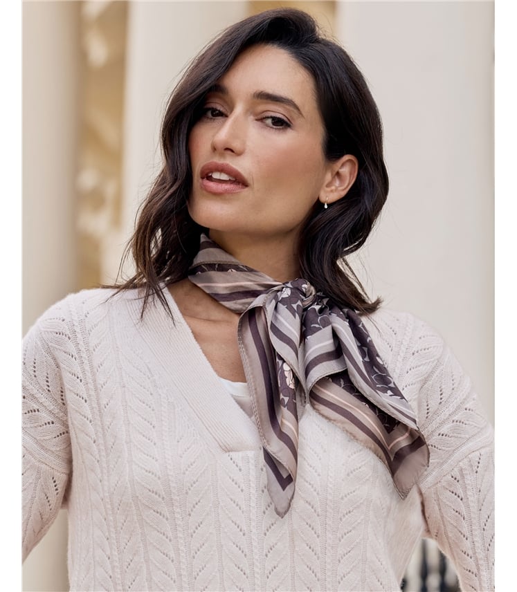 Silk Square Scarf