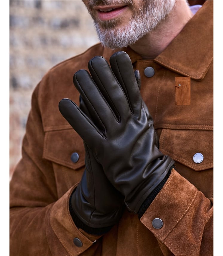 Mens Leather Gloves
