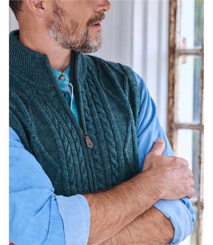 Pure Wool Gilet
