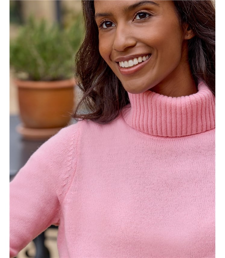 Womens Lambswool Polo
