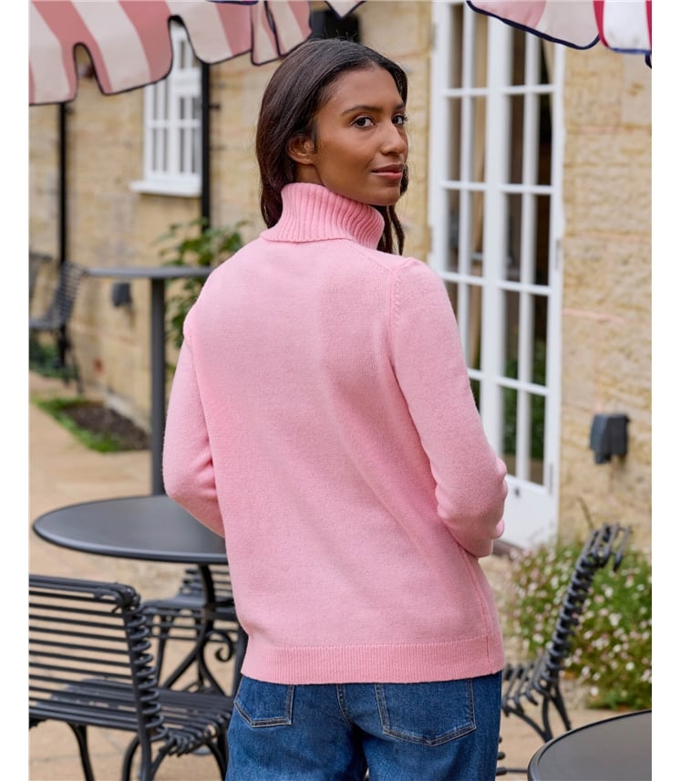 Womens Lambswool Polo