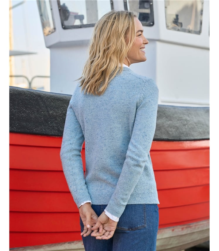 Womens Lambswool V Neck Jumper
