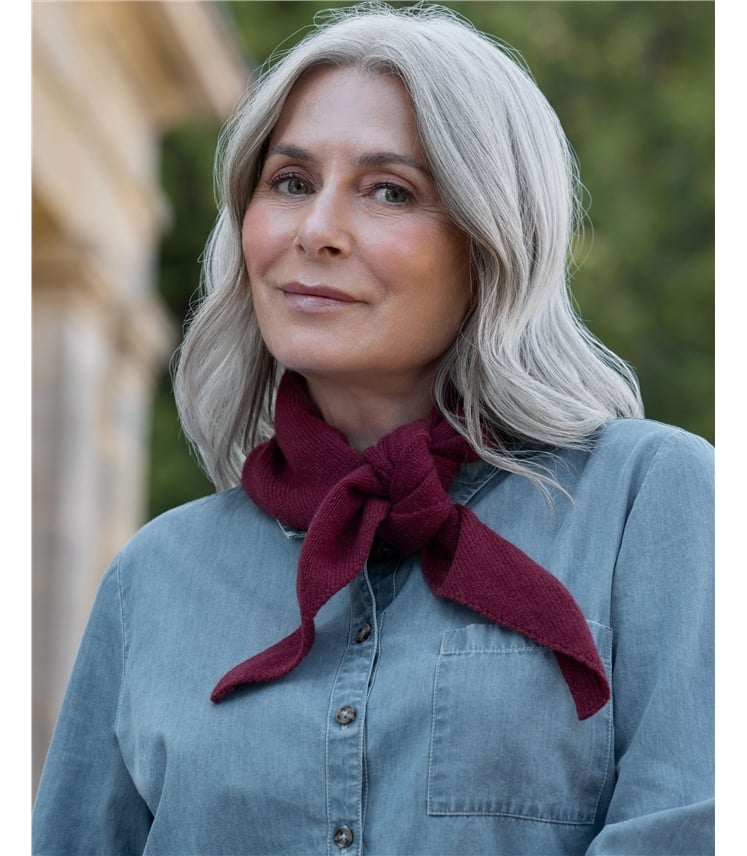 Lambswool Neckerchief Scarf
