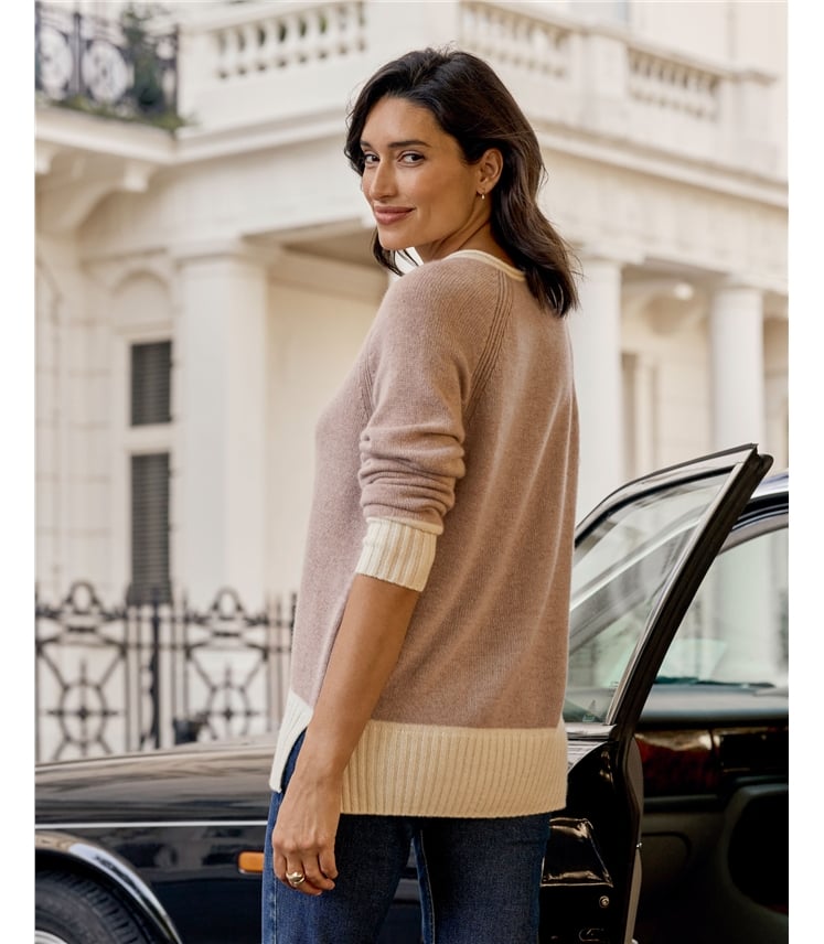 Cashmere Lofty V Neck Jumper