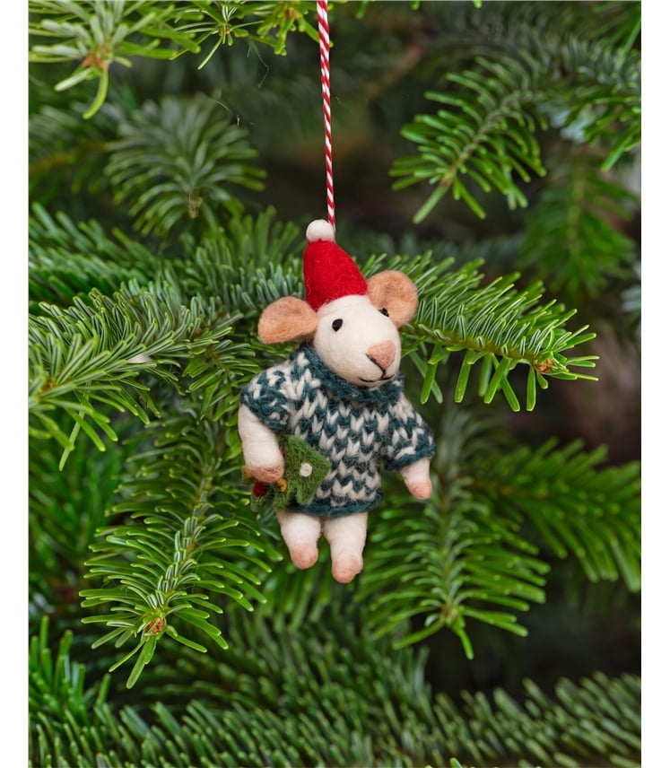 Daddy Mouse Christmas Decoration