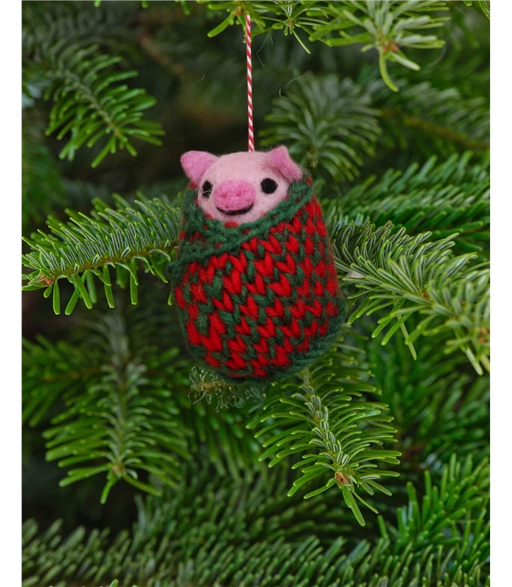 Pig In Blanket Christmas Decoration