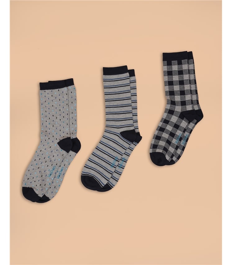 Mens Gift Boxed Bamboo Socks