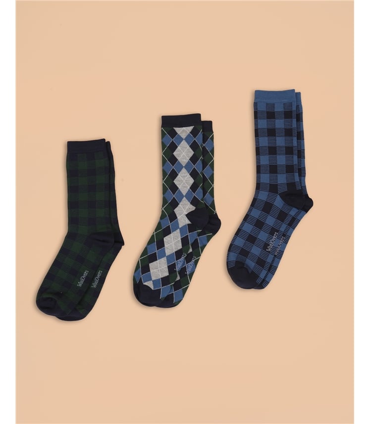 Mens Gift Boxed Bamboo Socks