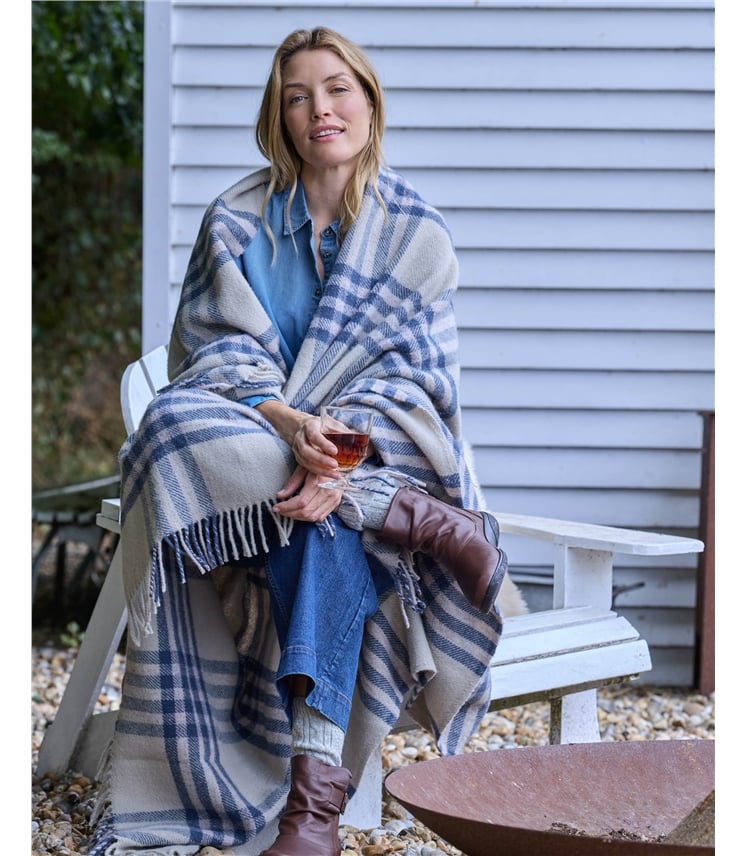 Traditional Pure Wool Throw