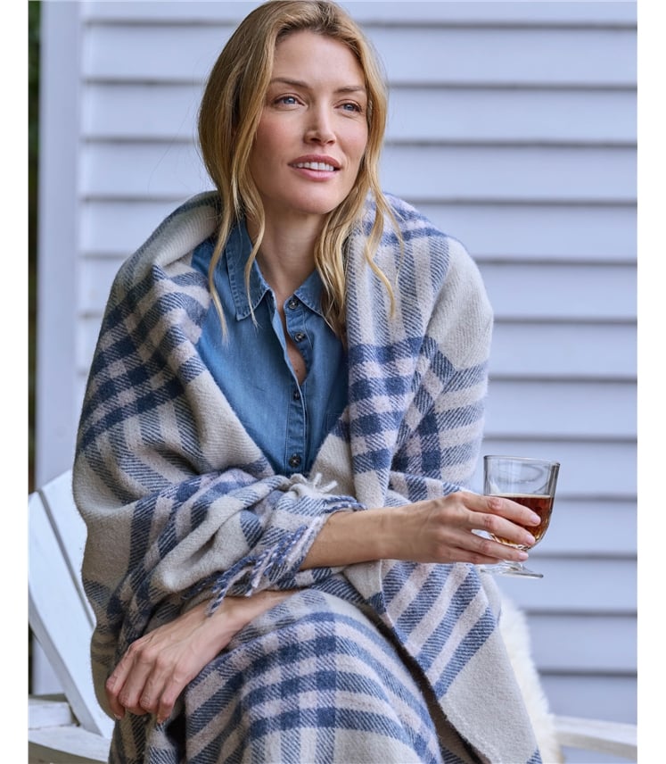 Traditional Pure Wool Throw