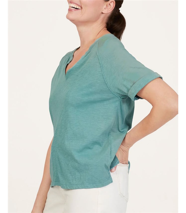 The Organic Cotton Notch Tee