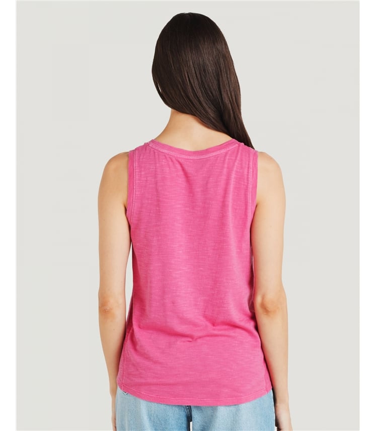 Callie Organic Cotton Jersey Vest