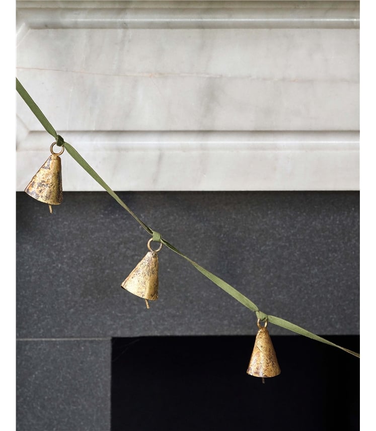 Garland On Velvet Ribbon