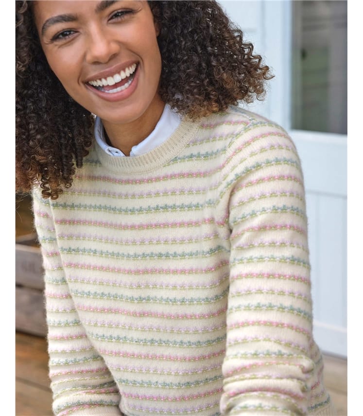 Joli Pull à rayures
