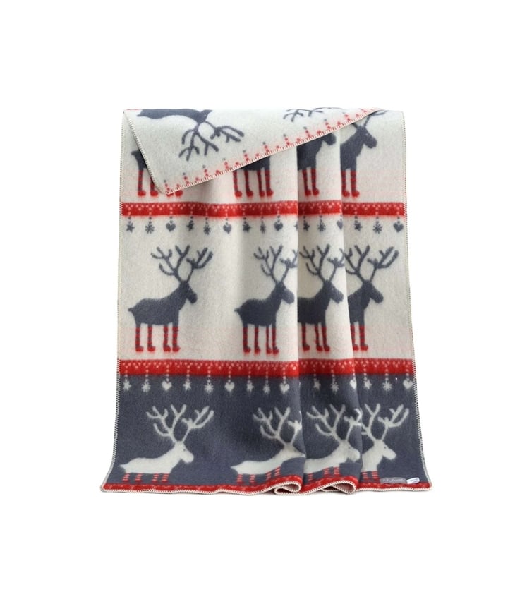 Wool Festive Blanket