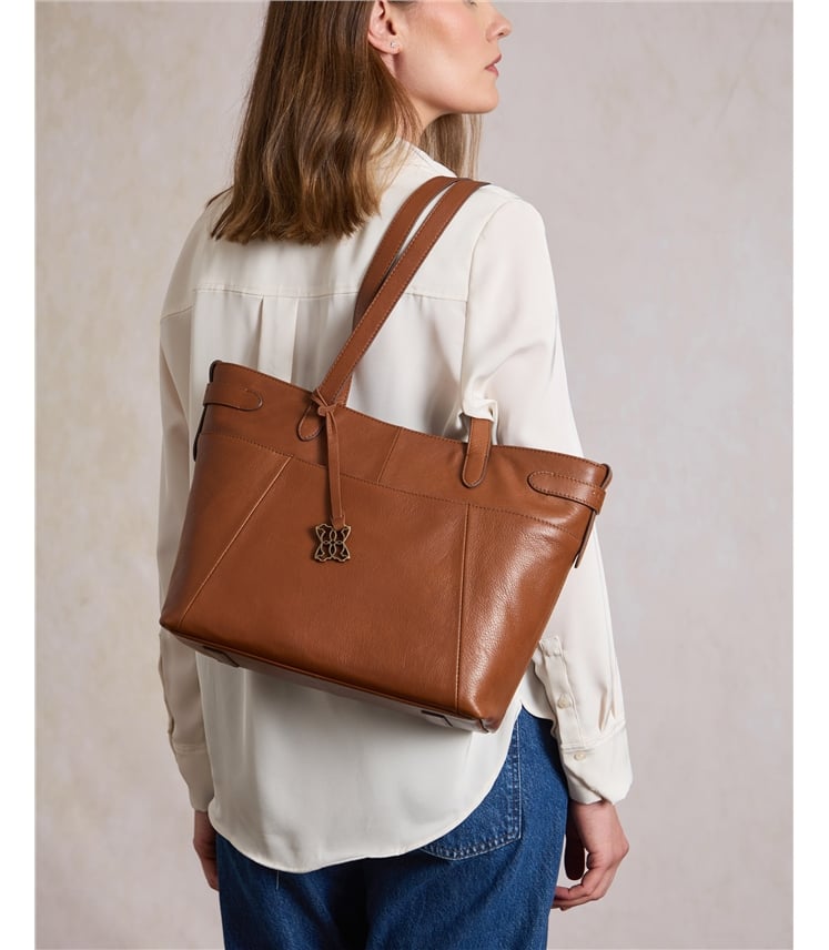 Newby Leather Tote Bag