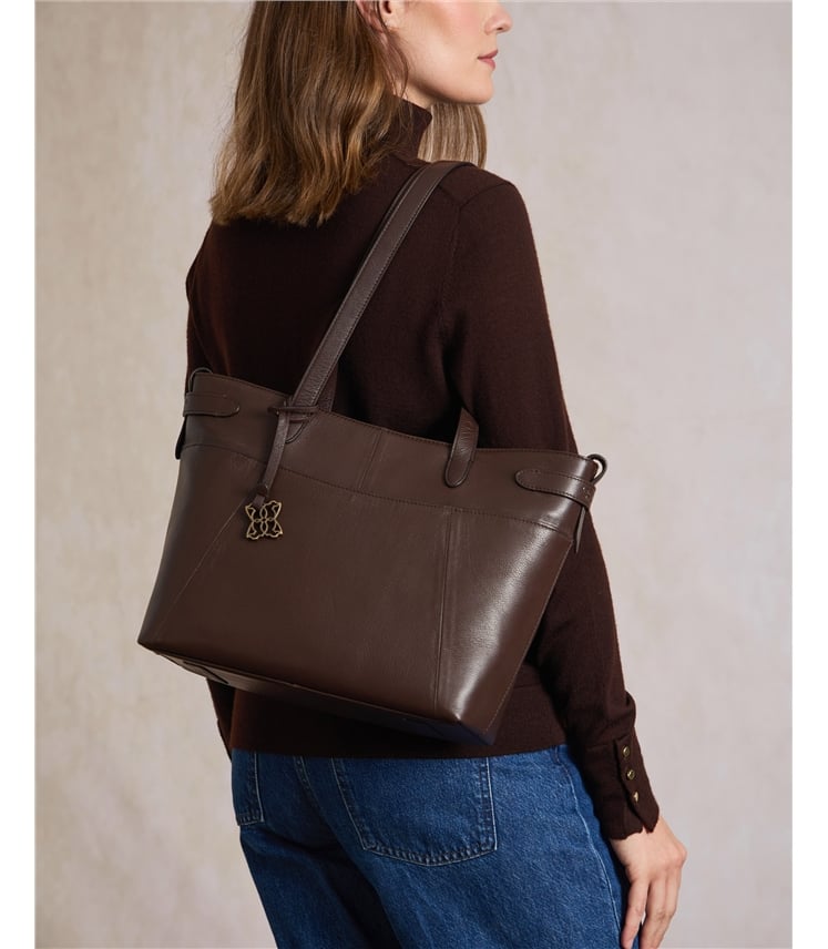 Newby Leather Tote Bag
