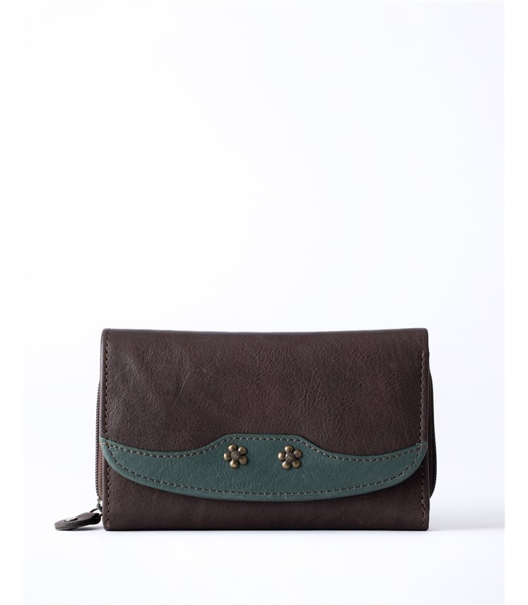 Hartsop Flapover Leather Purse