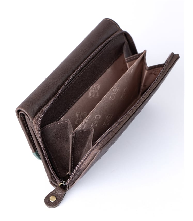 Hartsop Flapover Leather Purse