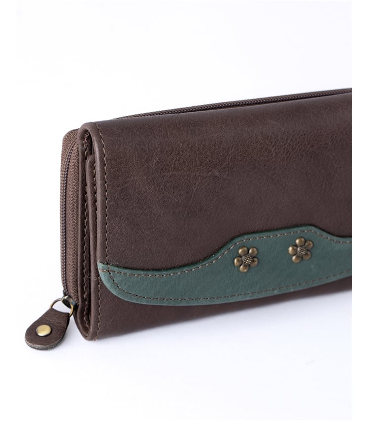 Hartsop Flapover Leather Purse