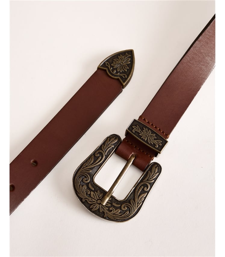Kentmere Western Leather Belt