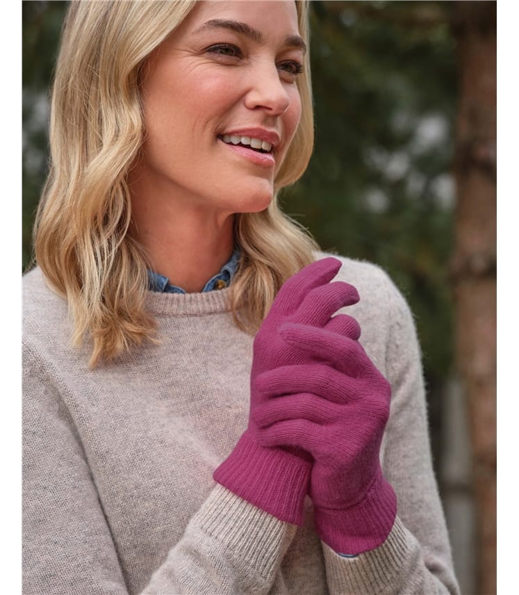 Womens Essential Lambswool Glove