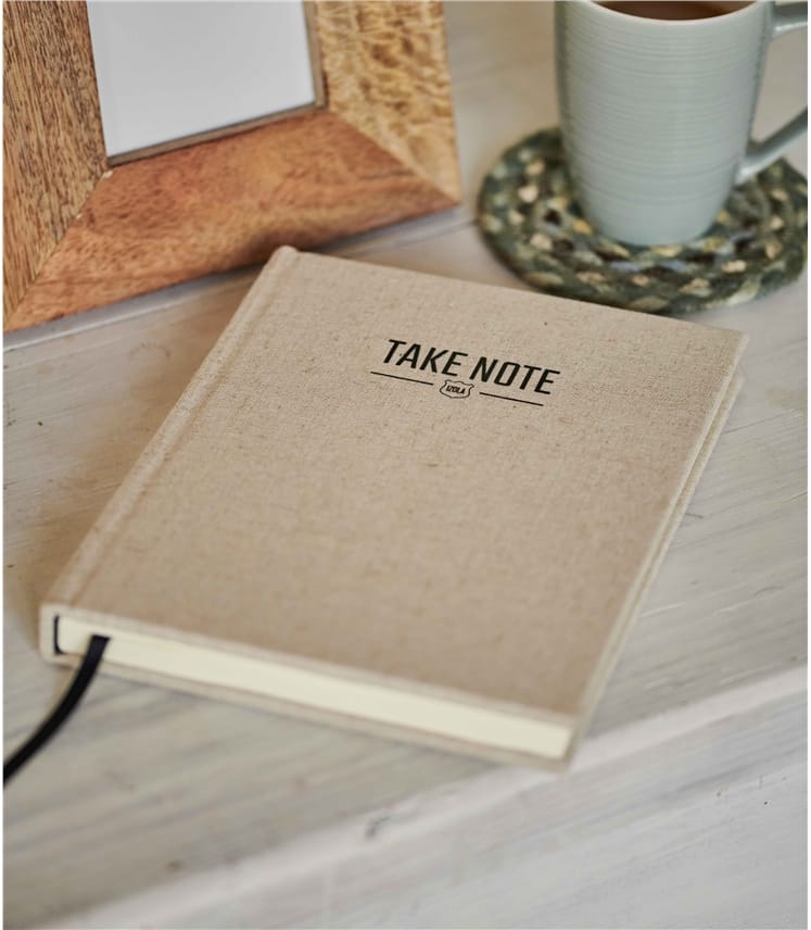 Linen Covered Notebook