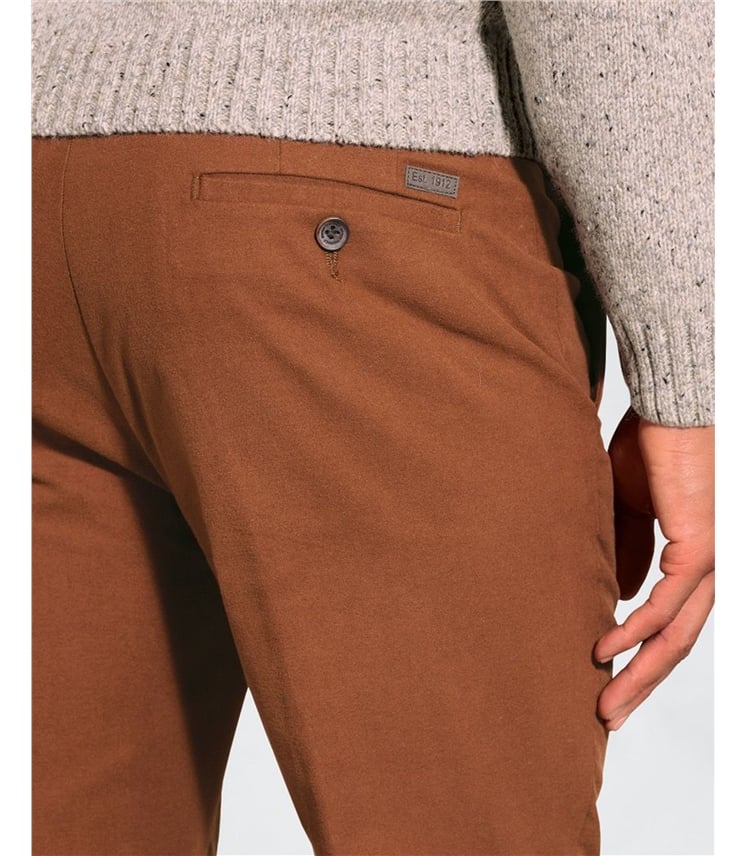 Cotton Moleskin Trousers