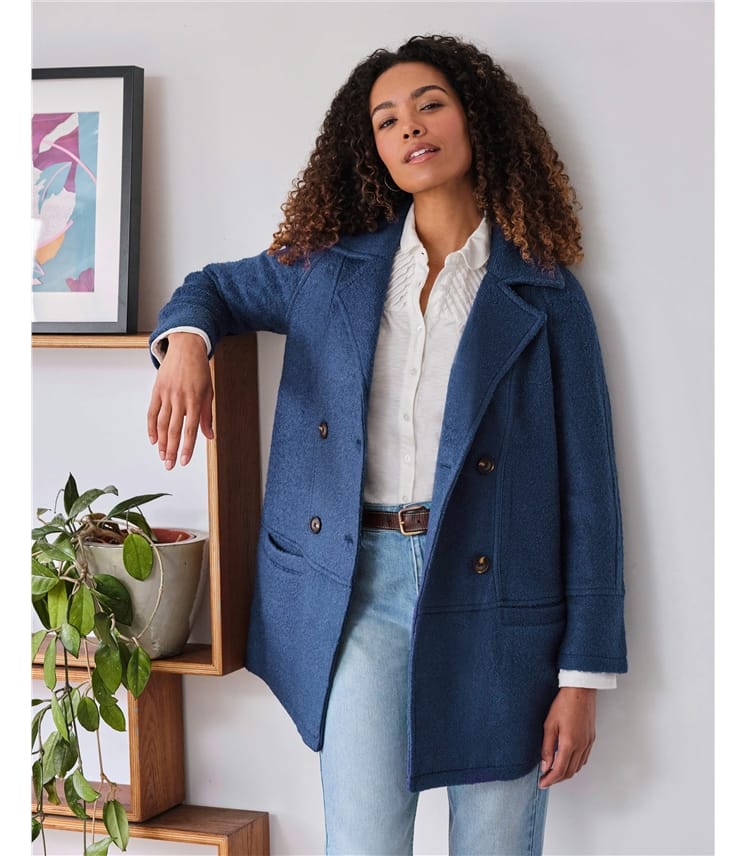 Remi Wool And Recycled Polyester Coat