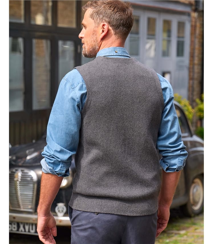 Organic Cotton Cashmere Waistcoat