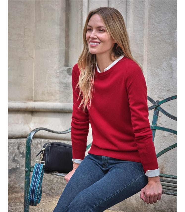 Cashmere Crew Neck Sweater