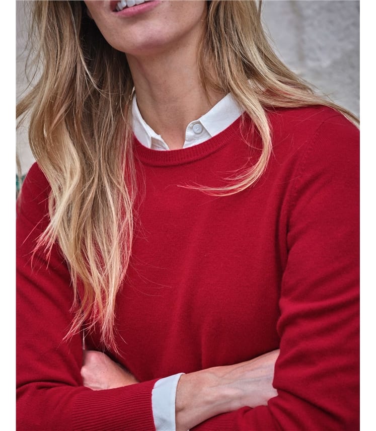 Cashmere Crew Neck Sweater